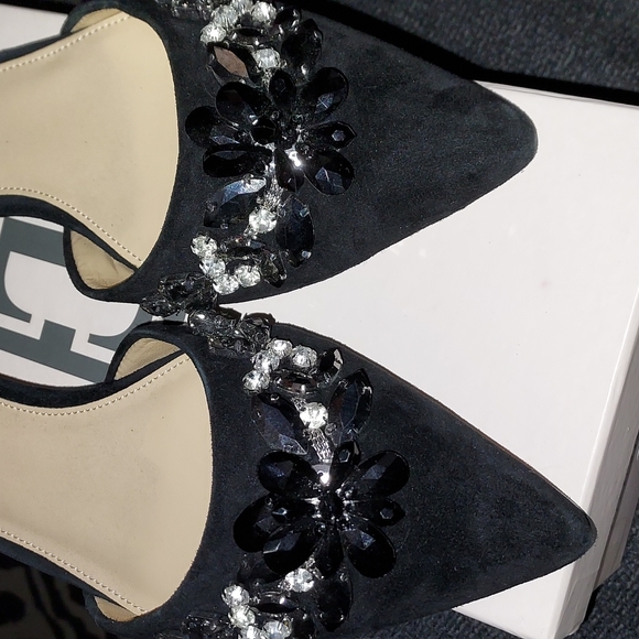 NIB Ivanka Trump 'Trika' D'Orsay Flats, 7 US - Picture 4 of 8